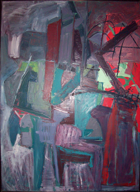 12.	Girardsville Church   (B.F.A. show)  1991